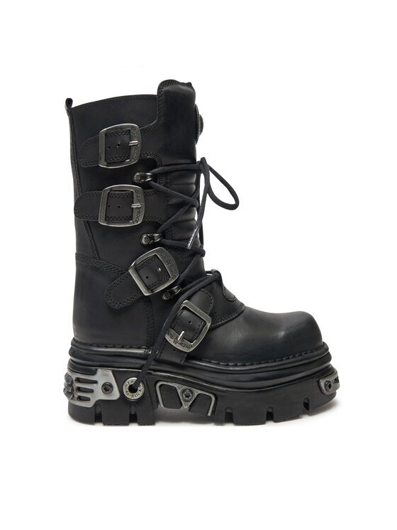 New Rock Bocanci M-373-S4 Negru