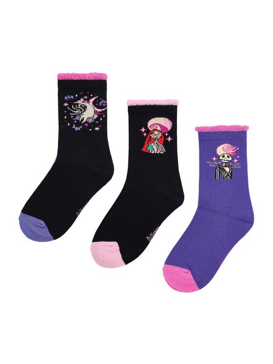 NIGHTMARE BEFORE CHRISTMAS Șosete scurte CEO-ACCCS-AW25-335NBC(3-PACK)