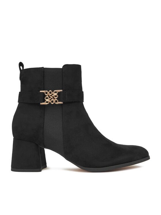 NINE WEST Botine CEO-NIBAL-01 Negru