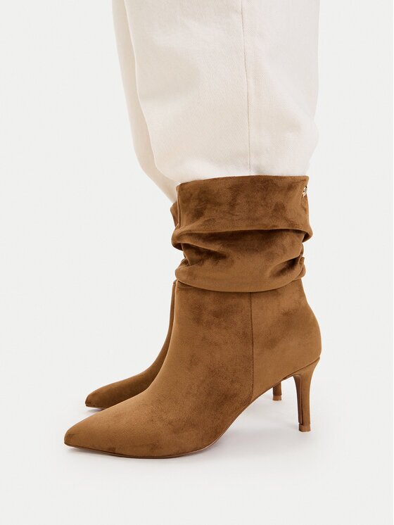 NINE WEST Botine CEO-SAMIRA-02 Maro deschis