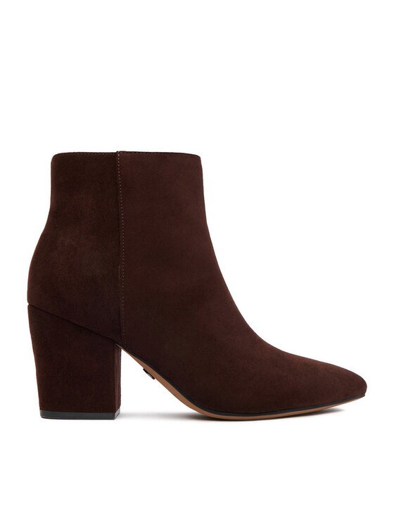 NINE WEST Botine CEO-ZAKIA-01 Maro închis