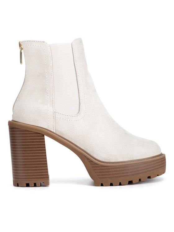 NINE WEST Botine WFA3374-1 Écru