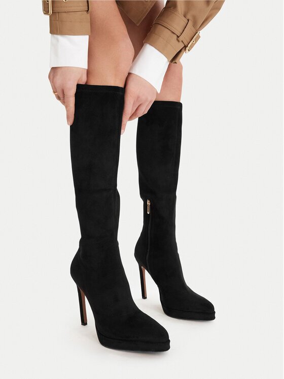 NINE WEST Cizme CEO-DALAL-01 Negru