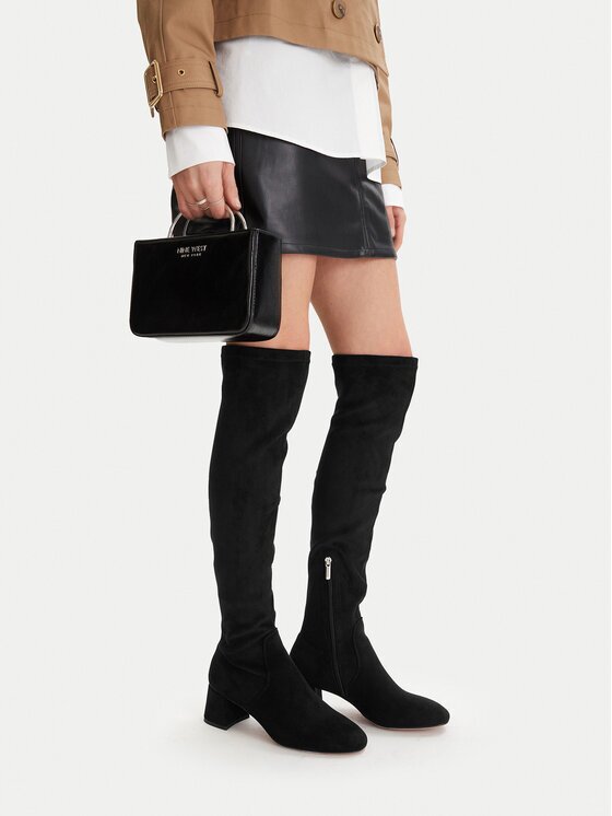 NINE WEST Cizme CEO-NOURAN-01 Negru