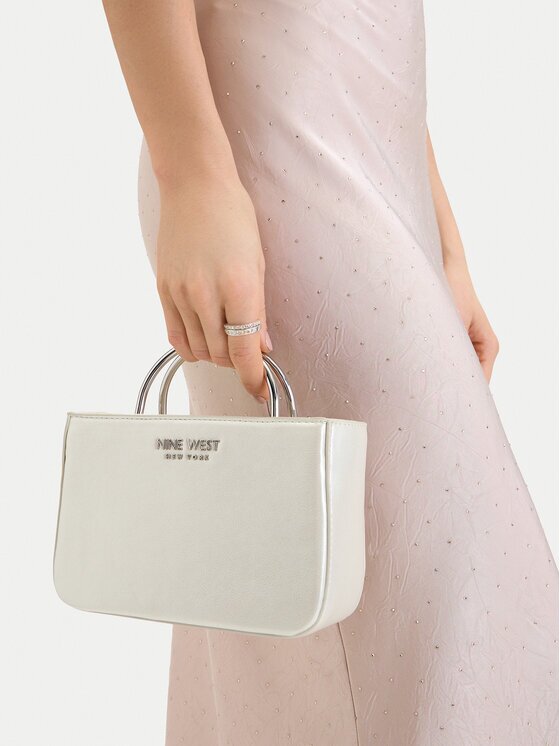 NINE WEST Geantă CEO-Astor Vibe-KY323-1 Écru