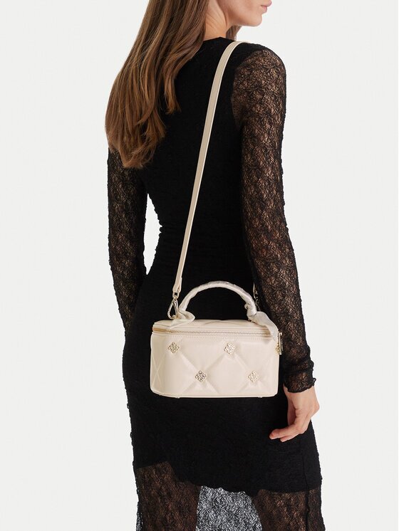 NINE WEST Geantă EO-Delancey Moon-KS2575-1 Écru
