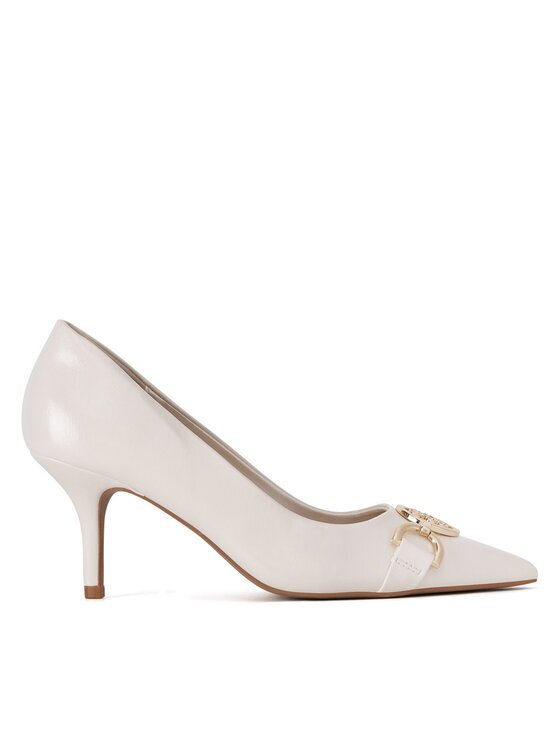 NINE WEST Pantofi cu toc subțire CWBFS128-06 Écru