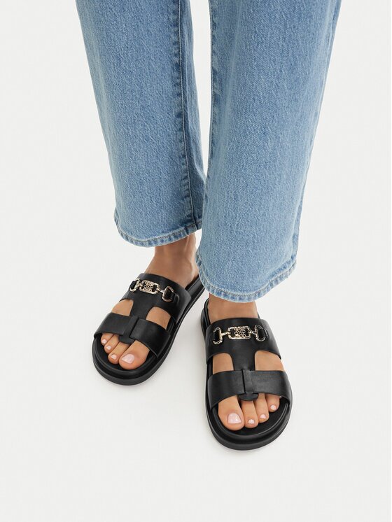 NINE WEST Şlapi CEO-JDNW-05 Negru