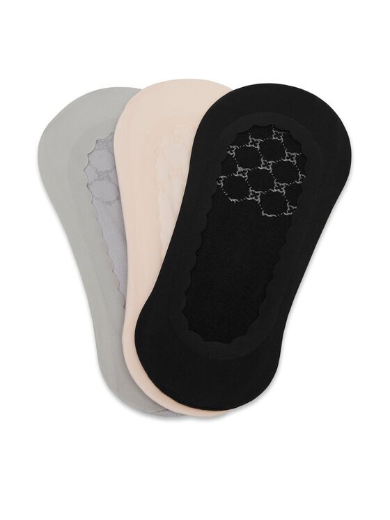 NINE WEST Șosete joase LA_NW_4WB_006_SS25 (3-PACK) MIX Colorat