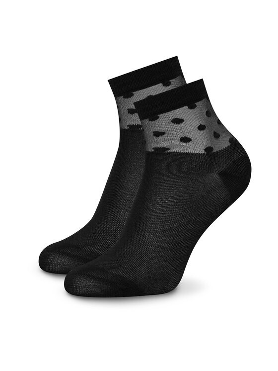 NINE WEST Șosete lungi KR_NW_STREET_W_SS25 (2 PACK) Negru