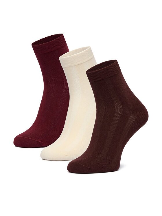 NINE WEST Șosete scurte CEO_BR_NW_25082_Z_AW25 (3 PACK)