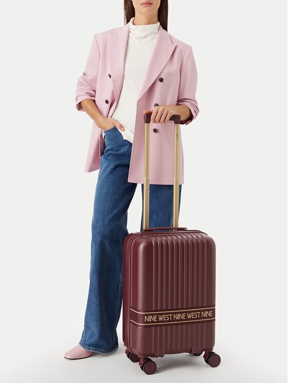 NINE WEST Valiză de cabină CEO-NW-S-002-10 Vișiniu