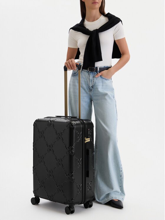 NINE WEST Valiză medie CEO-NW-M-005-09 BLACK Negru