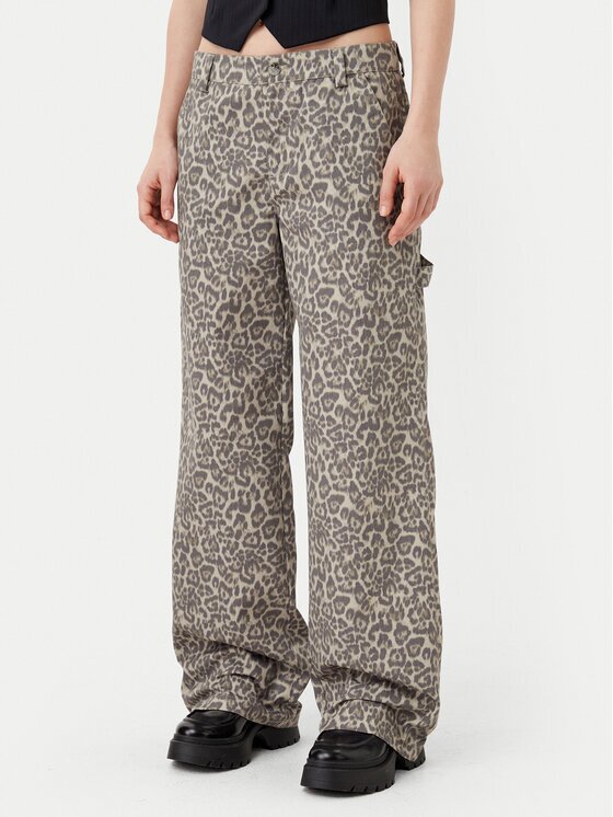 Noisy May Pantaloni din material Jill 27032731 Straight Fit