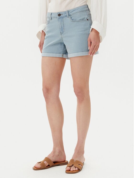 Noisy May Pantaloni scurți de blugi Debby 27032491 Slim Fit