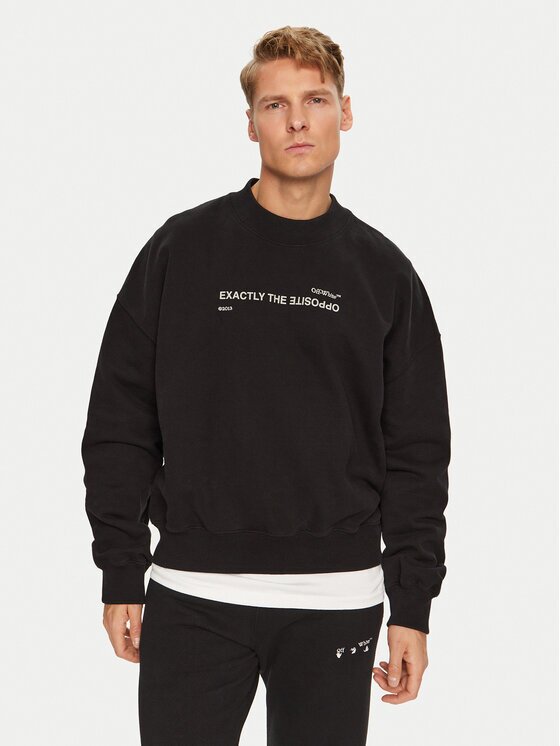 OFF-WHITE Bluză OMBA067S23FLE0021032 Regular Fit
