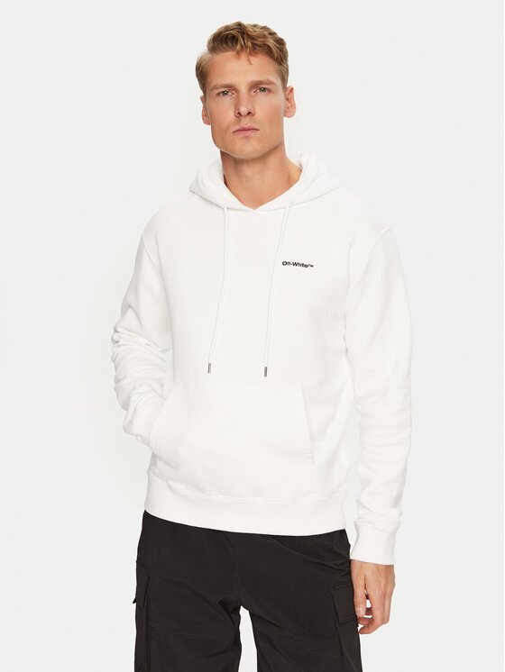 OFF-WHITE Bluză OMBB097F22FLE0150110 Regular Fit