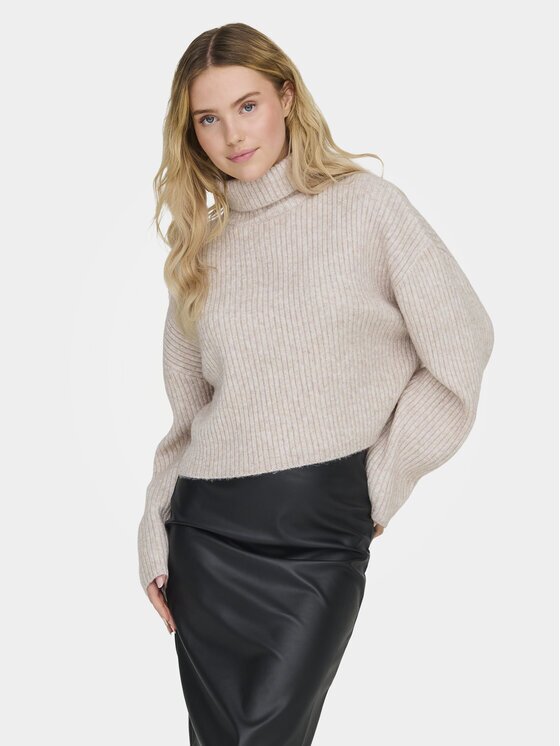 Only Bluză cu gât Melanie 15321177 Regular Fit