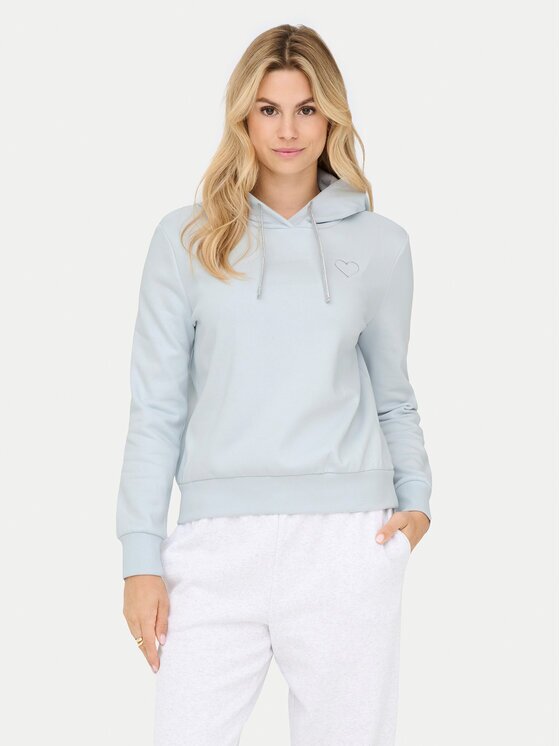 Only Bluză Noli 15312874 Albastru celest Regular Fit