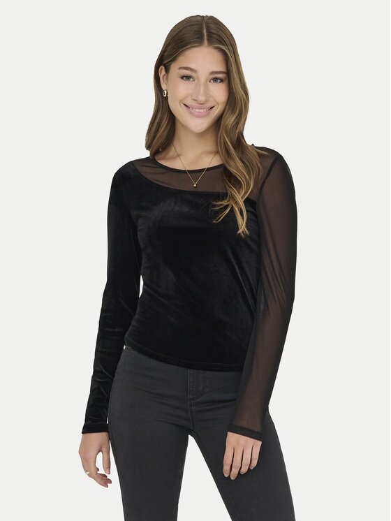 Only Bluză Smooth 15360668 Slim Fit