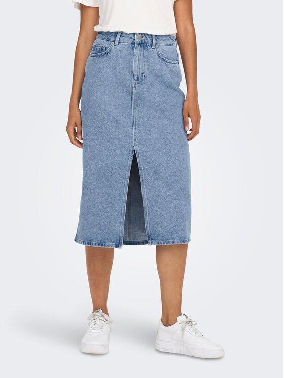Only Fustă de blugi Bianca 15319268 Regular Fit