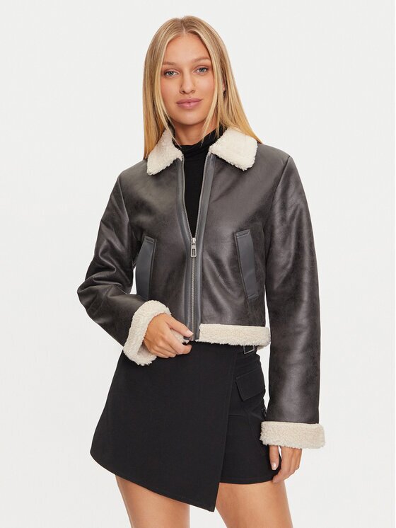 Only Geacă din imitație de piele Betty 15322046 Regular Fit
