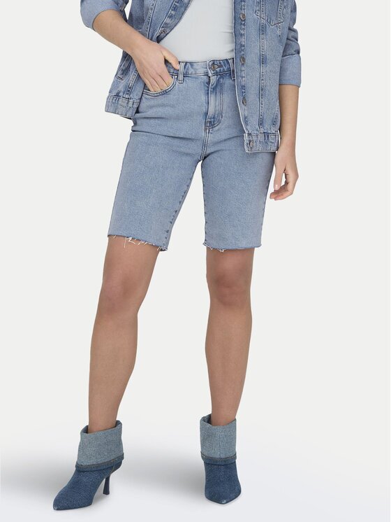 Only Pantaloni scurți de blugi Emily 15311259 Straight Fit