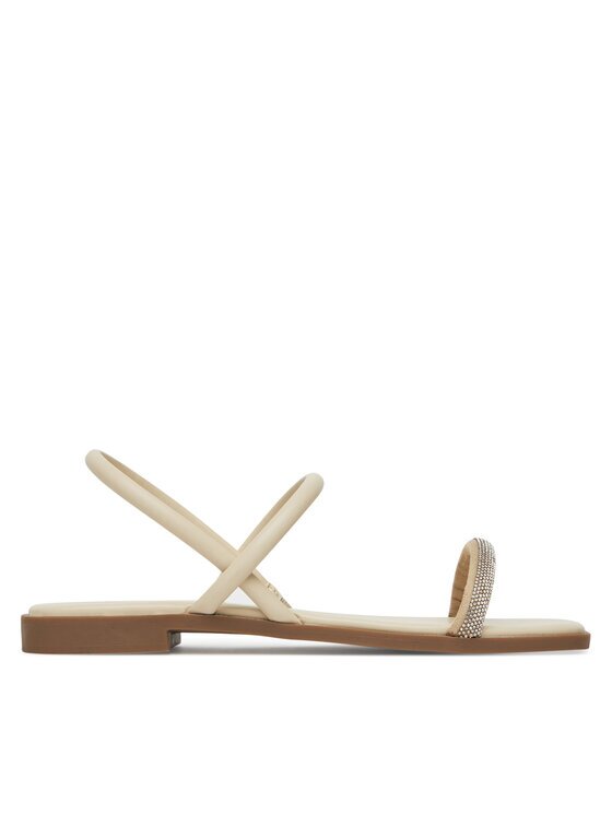 ONLY Shoes Sandale Onlmilan-2 Bling 15319582 Écru