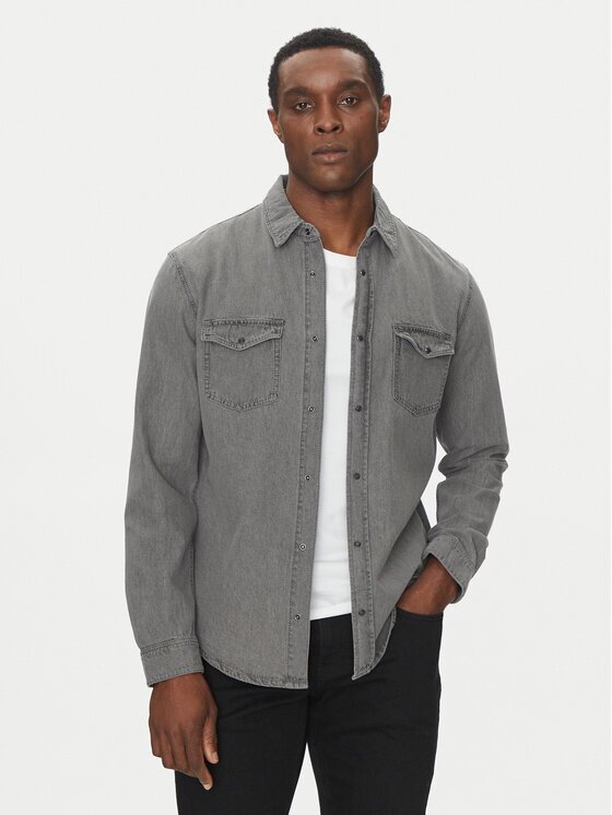 Only & sons cămașă de blugi Bane 22023247 Regular Fit