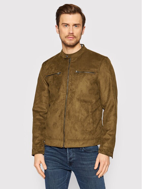 Only & sons Geacă din imitație de piele Willow 22021446 Regular Fit