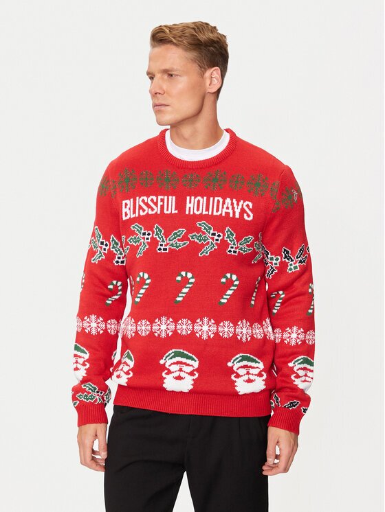 Only & sons Pulover Xmas 22031171 Regular Fit