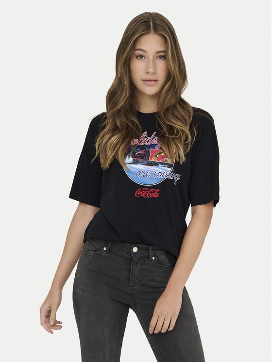 Only Tricou Coca Cola 15355794 Regular Fit