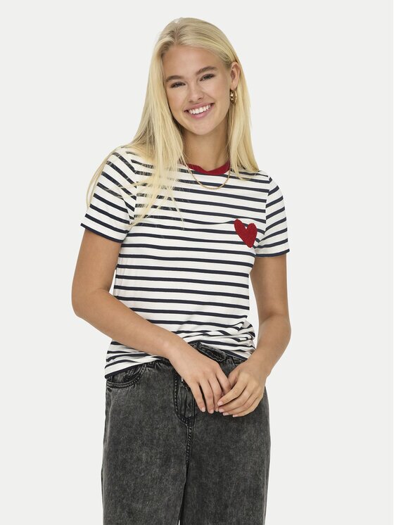 Only Tricou Heart 15318959 Regular Fit