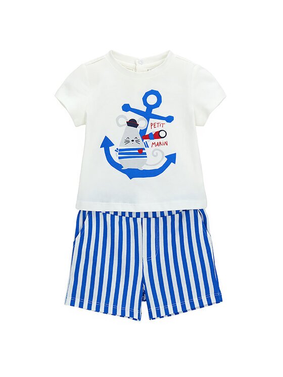 Original Marines Set tricou și pantaloni scurți DFP6041BM Regular Fit