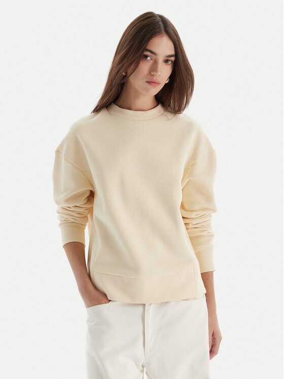 Patrizia Pepe Bluză 2M4494/J079-W405 Écru Regular Fit