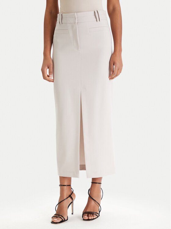 Patrizia Pepe Fustă midi 8G0515/A498-S748 Regular Fit