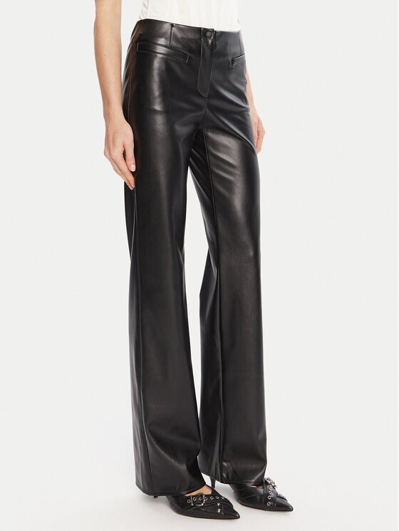 Patrizia Pepe Pandaloni de piele 8P0757 E005 Regular Fit