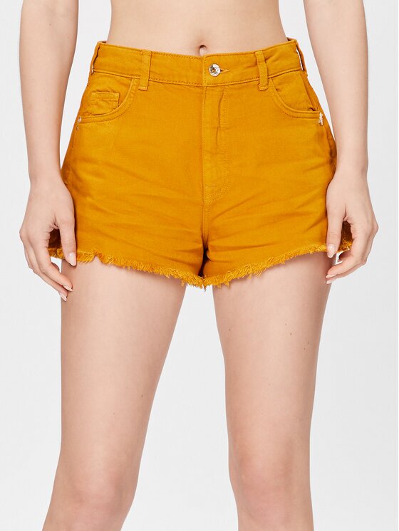 Patrizia Pepe Pantaloni scurți de blugi 2P1538/D045-B759 Relaxed Fit