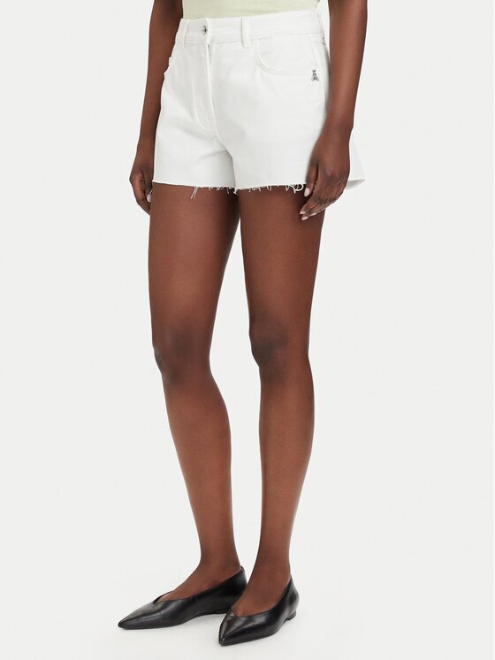 Patrizia Pepe Pantaloni scurți de blugi 2P1744/D107-W146 Regular Fit