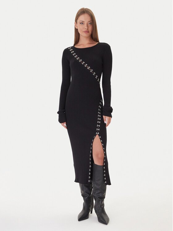 Patrizia Pepe Rochie tricotată 2A2960 K291 Regular Fit