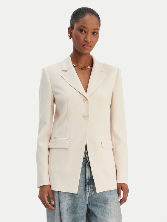 Patrizia Pepe Sacou 8S0559/A6F5-W409 Écru Regular Fit
