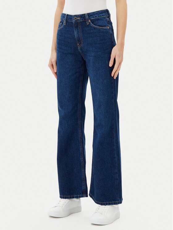 Pepe Jeans Blugi PL204734 Albastru Flare Fit