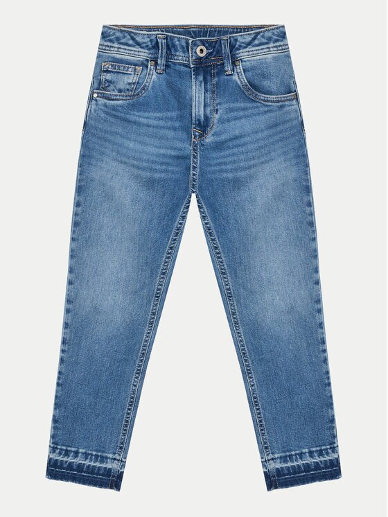 Pepe Jeans Blugi Tapered Jeans Hw Jr PG201678 Regular Fit