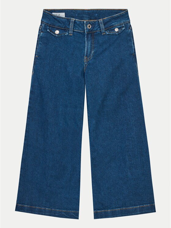 Pepe Jeans Blugi Wide Leg Jeans Mw Jr PG201680 Relaxed Fit