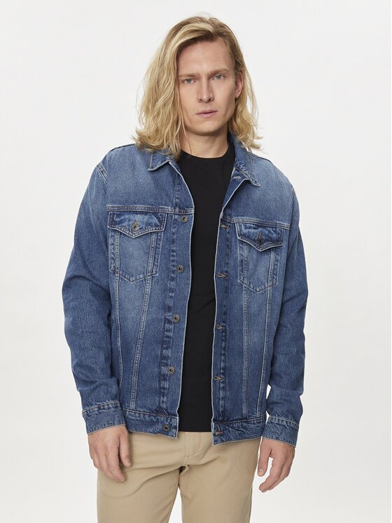 Pepe Jeans Geacă de blugi Pinners PM402715 Regular Fit