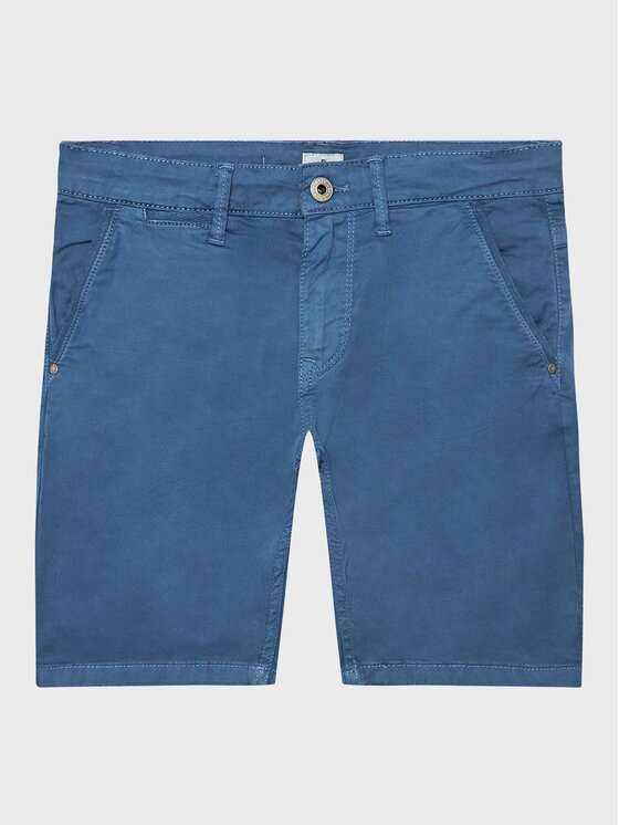 Pepe Jeans Pantalon scurți din material Blueburn Short PB800726C75 Regular Fit