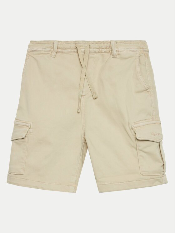 Pepe Jeans Pantalon scurți din material Ted PB800790 Regular Fit