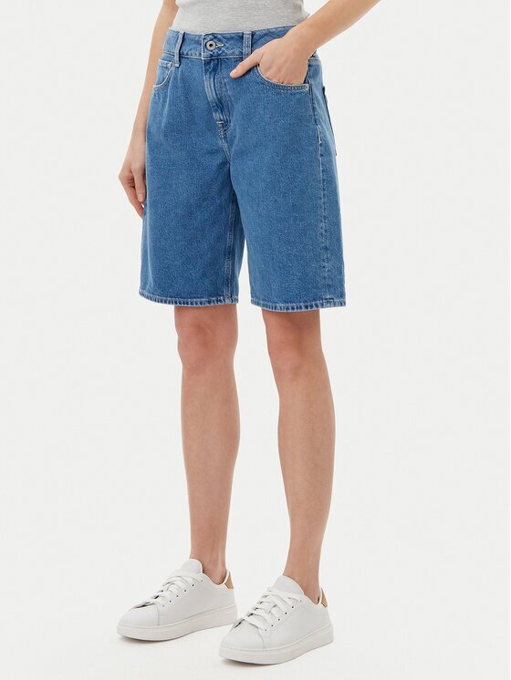 Pepe Jeans Pantaloni scurți de blugi PL801189 Regular Fit