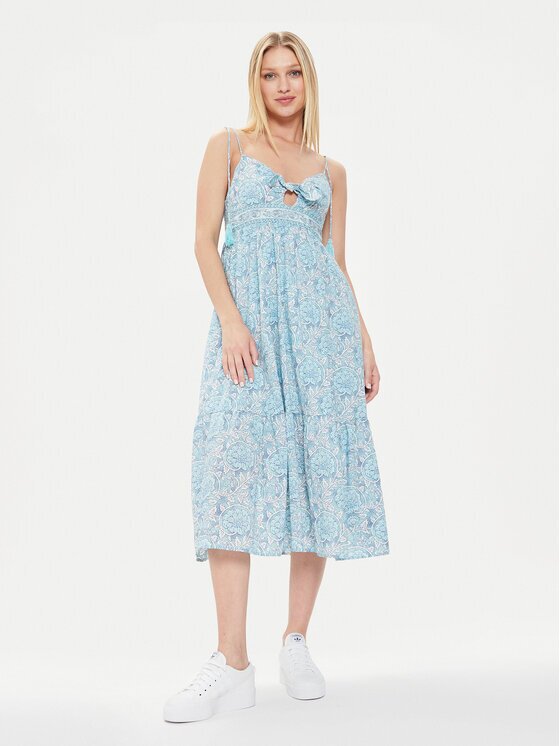 Pepe Jeans Rochie de vară Mallory Print PL953533 Regular Fit