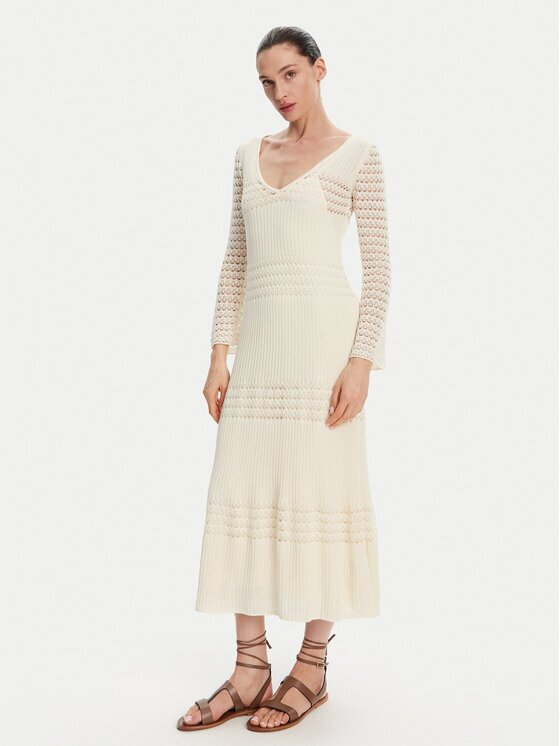 Pepe Jeans Rochie tricotată Paulina PL953712 Slim Fit